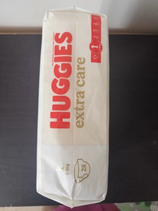 Pañales Huggies Talla 1 (2-5kg) - 28 uds