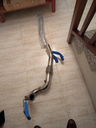 Downpipe Acero Inoxidable Audi A3 2004 2.0 TSI