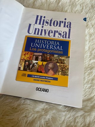 Libro Historia Universal - Editorial Océano