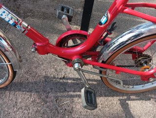 Bicicleta BH antigua roja