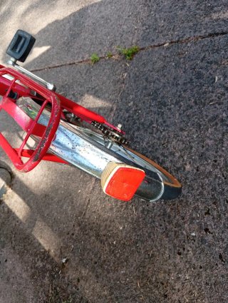 Bicicleta BH antigua roja