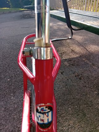 Bicicleta BH antigua roja