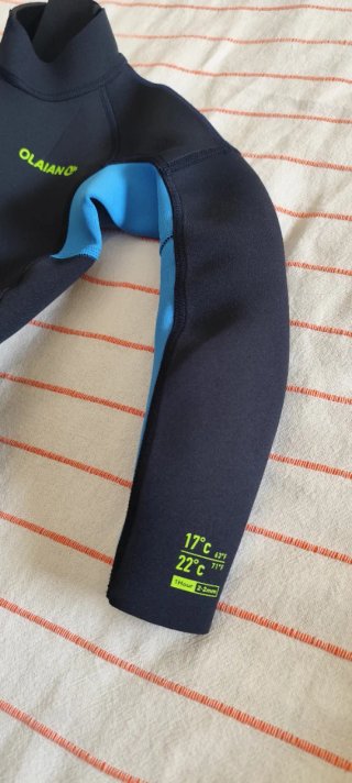 Traje Neopreno Infantil Olaian Azul