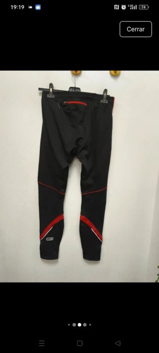 Conjunto Deportivo Kalenji XL Rojo y Negro