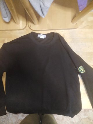 Sudadera Stone Island Hombre Gris