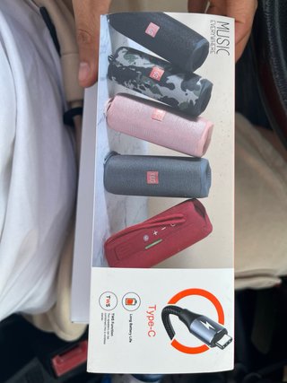 Altavoz Bluetooth T&G Negro Nuevo