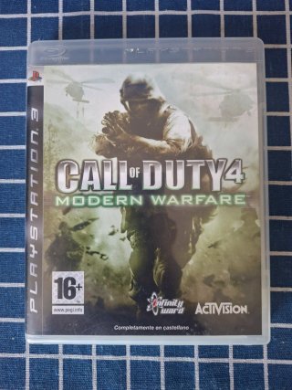🇪🇸 PS3 CALL OF DUTY MODERN WARFARE 4 ORIGINALE