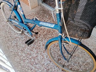 Bicicleta con cesta delantera