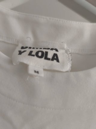 Camiseta sin mangas Bimba y Lola blanca