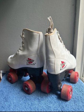 Patines de 4 ruedas blancos Krafwin