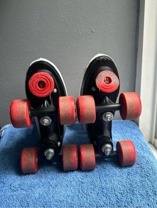Patines de 4 ruedas blancos Krafwin