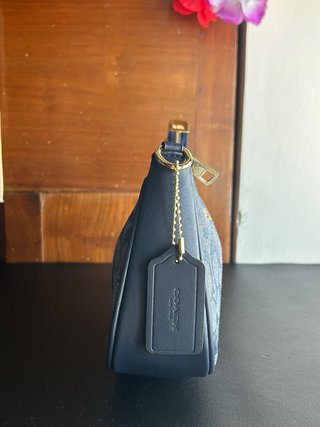 Borsa Coach Monogram Blu/Grigio