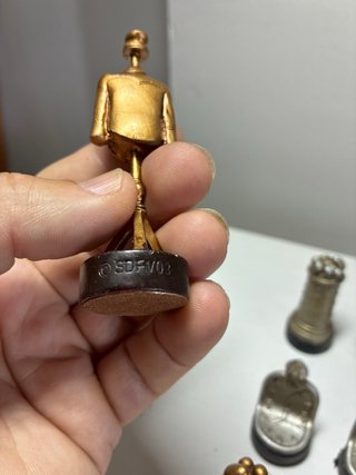 Piezas de ajedrez únicas