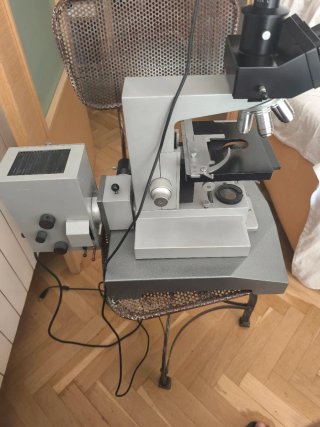 Microscopio Antiguo Leitz wetzlar