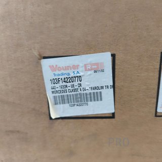 PILOTO TRASERO DERECHO MERCEDES CLASE A NUEVO 103F14220770