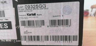 Lampada Kartell Taj Mini Oro originale