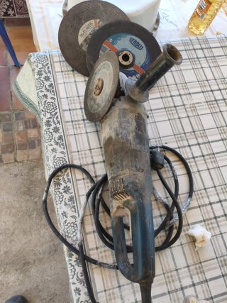 Radial Bosch Grande con discos