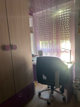 Dormitorio infantil litera con cajones y armario