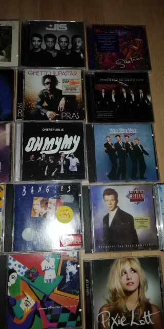Lote 31 CDs Música Pop Rock