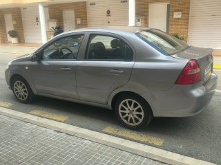 Chevrolet Aveo pegatina c 140.000 klm