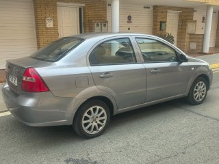 Chevrolet Aveo pegatina c 140.000 klm