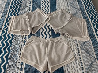 Lote 3 Pantalones Cortos Deportivos Mujer