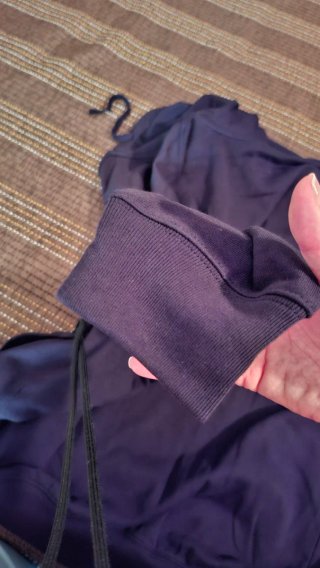 Sudadera GAP cremallera negro talla L
