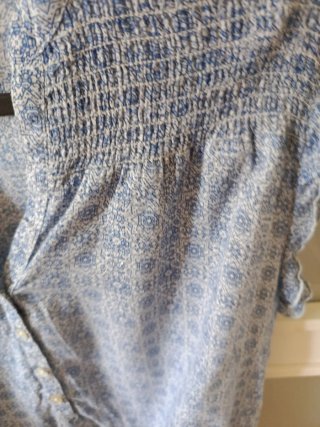 Camisa mujer Sfera azul talla L