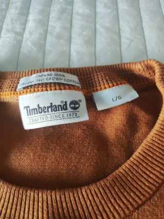 Jersey Timberland anaranjado