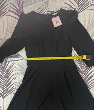 Vestido Naf Naf Negro T.36 Nuevo