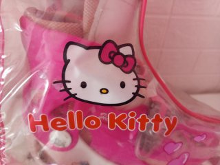 Patines en línea Hello Kitty rosas
