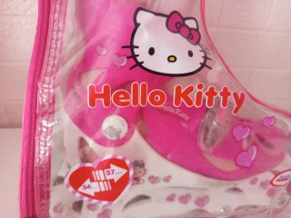 Patines en línea Hello Kitty rosas