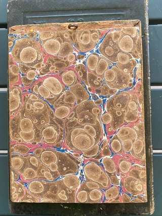 Precioso cuadro antiguo pintado a mano 1900s