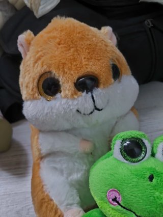 Peluche Tortuga y Hámster