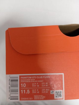 Botas de fútbol Nike Phantom Negras