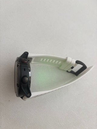 Garmin Fenix 5x Sapphire Plata y Blanco