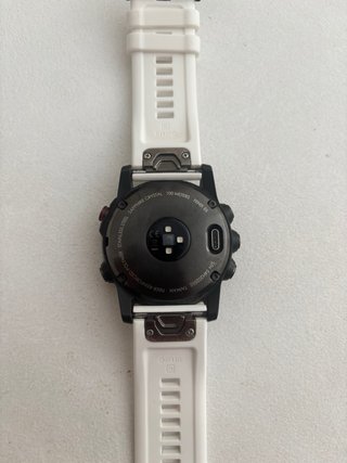 Garmin Fenix 5x Sapphire Plata y Blanco