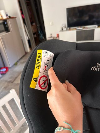 Silla de coche Britax Römer negra
