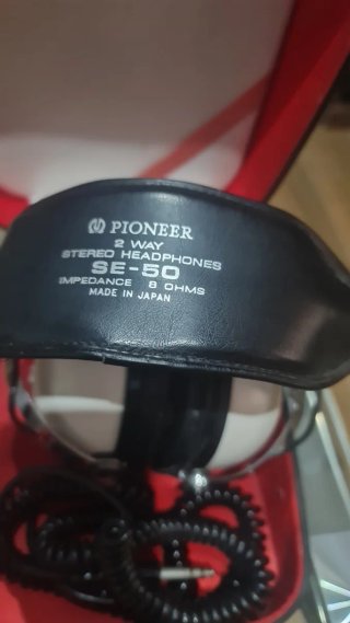 Pioneer SE-50 Auriculares Vintage con Estuche
