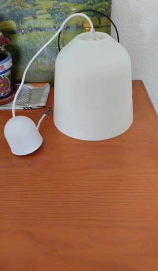 Lámpara Techo Moderna Blanca