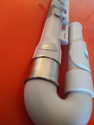 Flauta travesera Nuvo cabeza curva