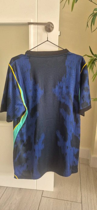 Camiseta Brasil Jordan Negra y Azul