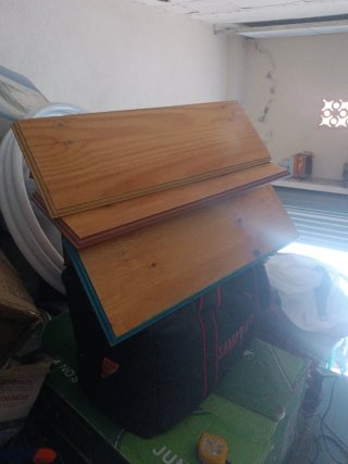 3 Estanterías Madera Pino