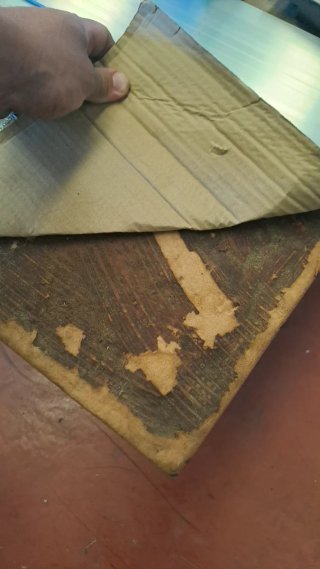 Mesa de cristalero industrial