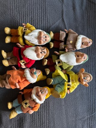 Muñecos de los 7 Enanitos Disney
