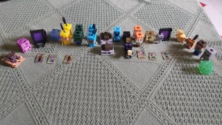 Figuras Minecraft Kinder Sorpresa