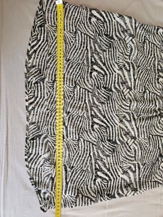 Blusa tirantes estampado cebra.