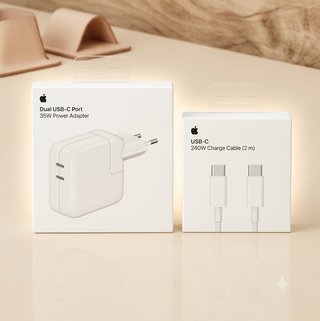 Apple Cargador USB-C 35W y Cable 2m USB-C 240W