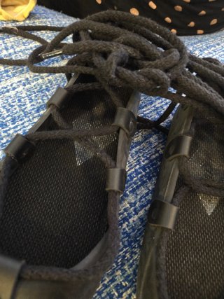 Abarcas negras talla 37