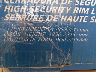 Cerradura TESA Seguridad Alta. Hasta el 18